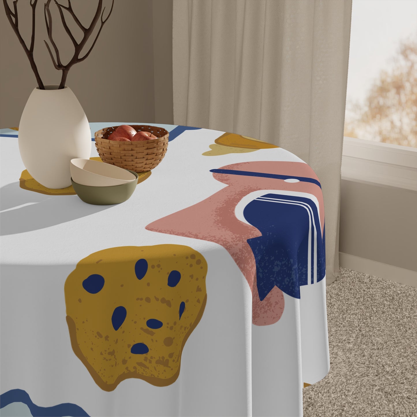 Whimsical Baking Tablecloth - Perfect for Kitchen Gatherings and Celebrations