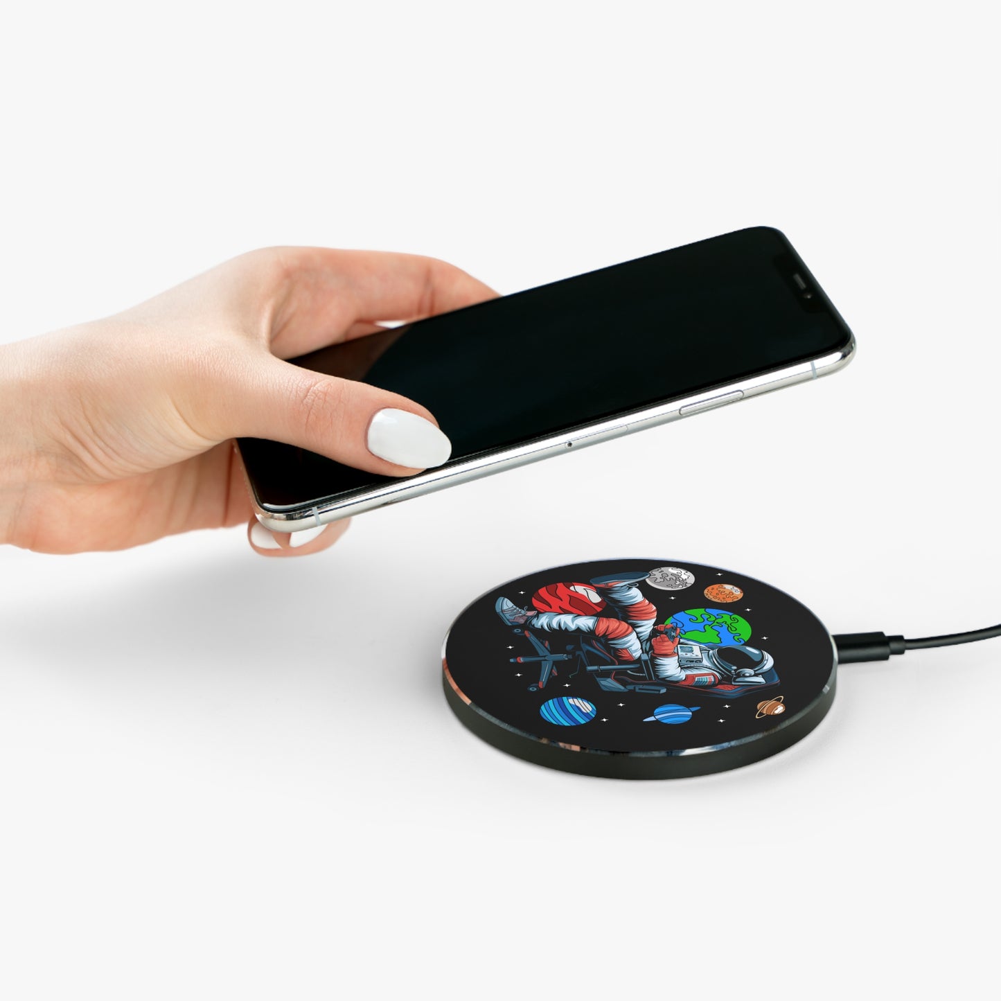 Astronaut Wireless Charger - Galaxy Theme Fast Charging Pad